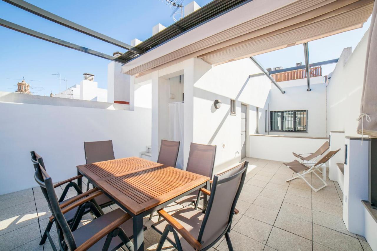 AlohaMundi San Marcos Apartment Sevilla Bagian luar foto